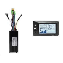 Aswalling Electric Bike 36V/48V 30A 750W 1000W 2 Model Controller Ebike GD01 Display Ebike Conversion Kit Easy to Use