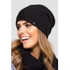 Kamea Saragossa Knitted Hat Women's Headwear Winter Patternless Thick Flower