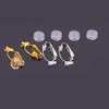 Earring Clip Backs Clip-on Earring Converter Components Findings with Post