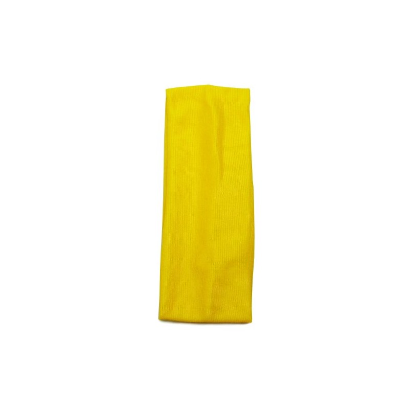 Bling Online 7cm Elasticated Fabric Headband. (Bright Yellow)