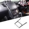 METYOUCAR For Nissan 350Z 2003-2006 Soft Carbon Fiber Car Center