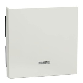 Schneider Electric Merten 436019 Wippe mit Kontrollfenster, polarweiß glänzend, System M