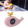Baby Bath Thermometer Digital Cartoon Cute Whale Thermometer Multi Functional