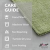 Home Brilliant Table Mats Set of 4 Easy Clean, Spring