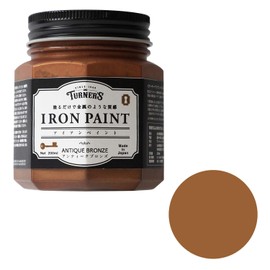 Turner Colour Works IR200013 Water-Based Paint, Iron Paint, Antique Bronze, 6.8 fl oz (200 ml)