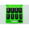 BUYROBUS 1/2" Drive Impact Socket Set, 9-Piece Standard SAE Deep