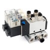 Baomain Pneumatic Solenoid Valve 4V210-08 AC 110V 2 Position 5