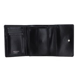 Picard Black Tie 1 5525 Wallet, One Size, black, Classic