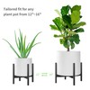 FaithLand Plant Stand, Adjustable Size Fits 12 13 14 15