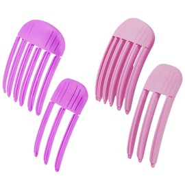 4Pcs Volume Hair Clips, Hair Volume Tool, Volumising Hair Root Clips No Imprint Hair Root Lifting Clips for Women Natural Voluminous Look