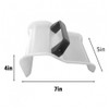 Qcwwy Concrete Mould, Plastic Plaster, Concrete Mould Tool with Handle,