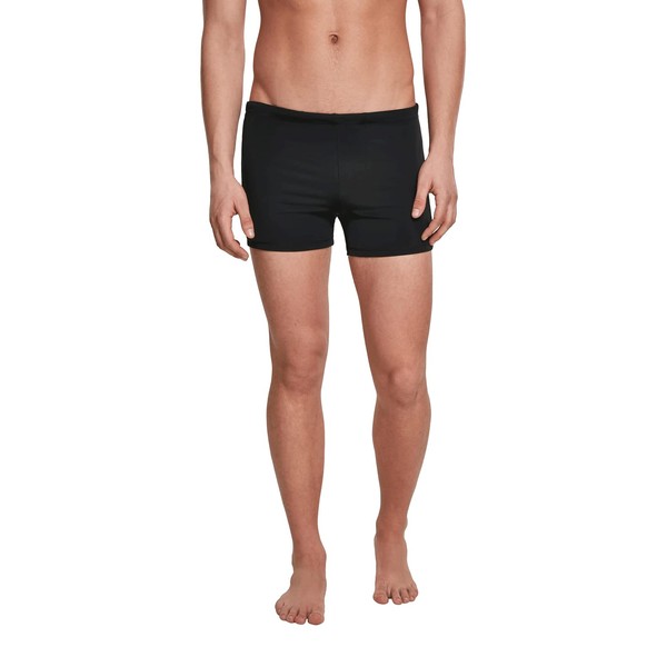 Urban Classics Men's Basic Swim Trunk, Black (Black 00007), Medium