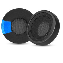 YunYiYi Cooling Gel Replacement Ear Pads Compatible with Teufel Airy Headset Ear Pads with Ice Silk Fabric Extra Thickness (CG Black)