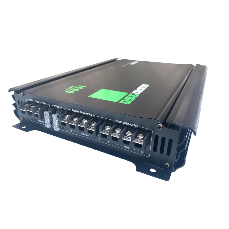 Audio360 AD1600.4 4-Channel Car Audio Amplifier, 1600W Max Power, Compact