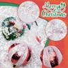 Qumenan 7 Ounces Christmas Iridescent Snowflake Glitter Fake Snow Confetti