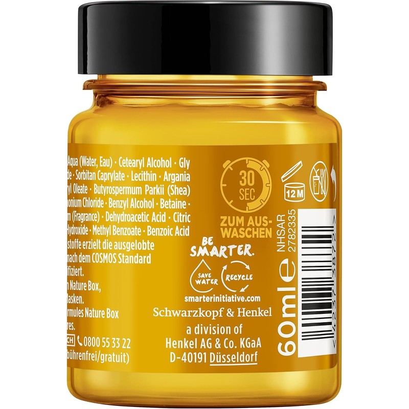 Nature Box Nährpflege-Kur Hair Shot Argan-Öl, 5er Pack (5 x