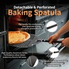 YALONG Pizza Peel, 12 Inch Non-Stick Pizza Paddle, Detachable Aluminum