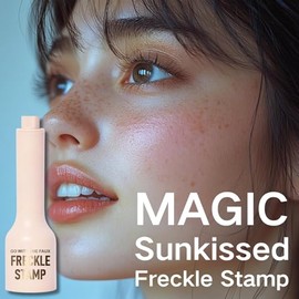 Sello De Pecas Falsas, Pecas De Pecas, Herramienta De Maquillaje Portátil, Bolígrafo de Maquillaje para Pecas Realistas Naturales, Impermeable y Durad
