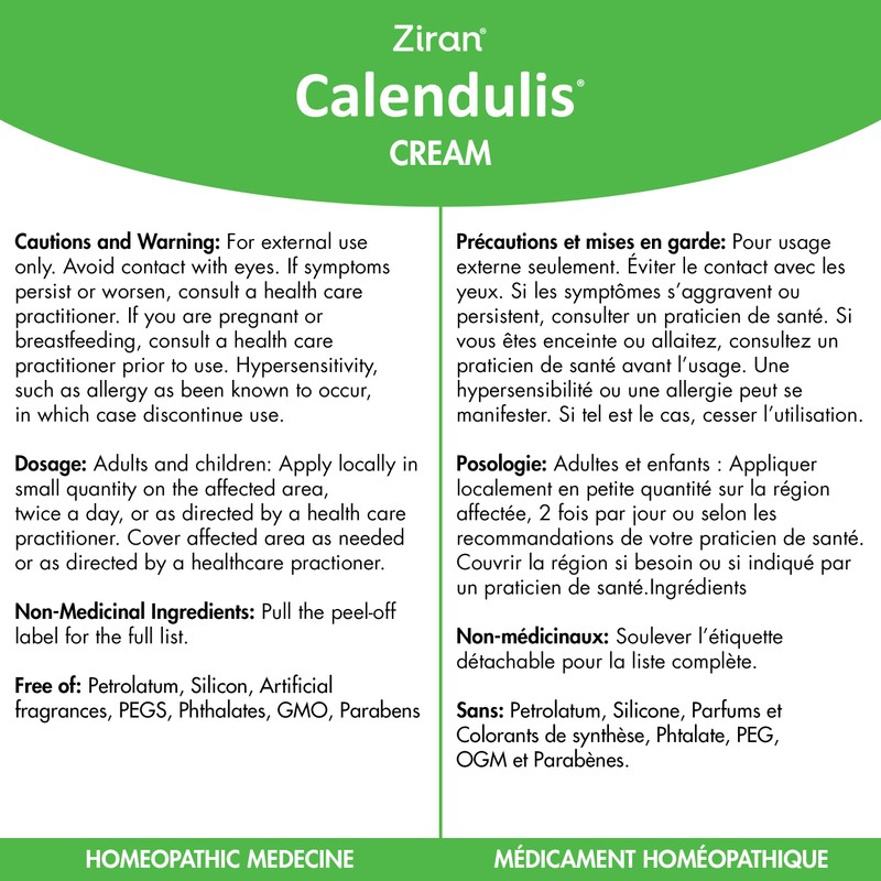 Ziran Calendulis – Calendula for Hives / Eczema / Psoriasis
