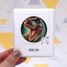 Azeeda 'T-Rex-Porträt' Schiebepuzzle (PZ00034589)