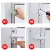 2 Pcs Sash Jammers,Premium Upvc Window Lock,Anti-Theft Window Security Locks,Child