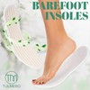 TULMERO Barefoot Insoles - Barefoot Soles Made of Cotton Terry