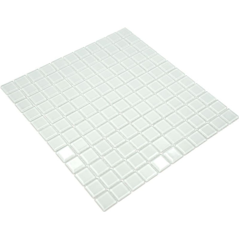 Mosaic Network Transparent 3D Translucent Mosaic Tile Square Crystal Plain