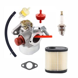 HQparts Carburetor & AIr Filter & Spark Plug for Craftsman 6.75 Hp high Wheel String Trimmer Carburetor carb