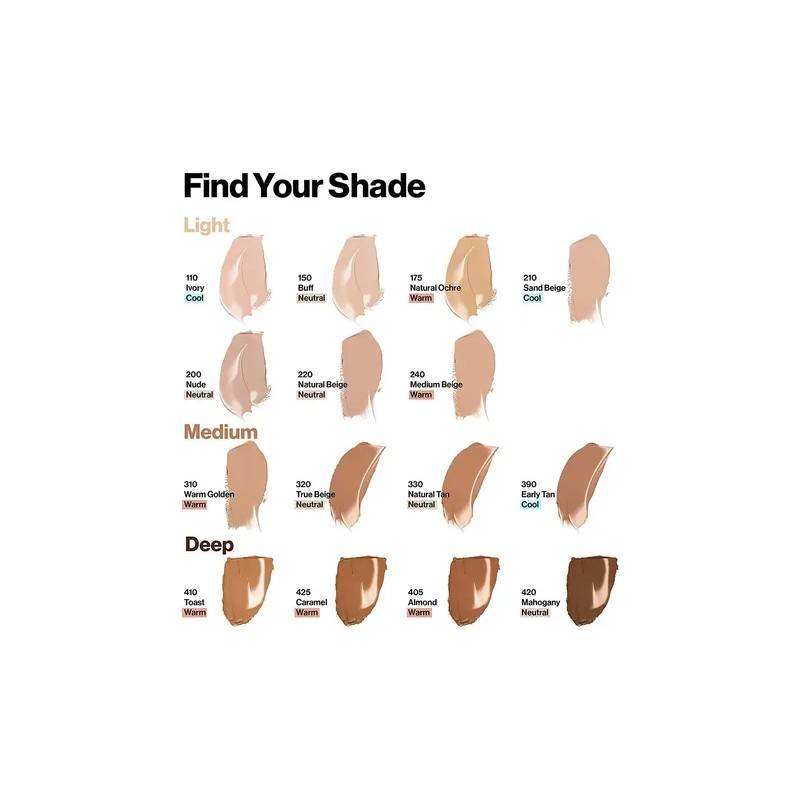 Maquillaje Líq Revlon Full Cover Foundation Natural Ochre