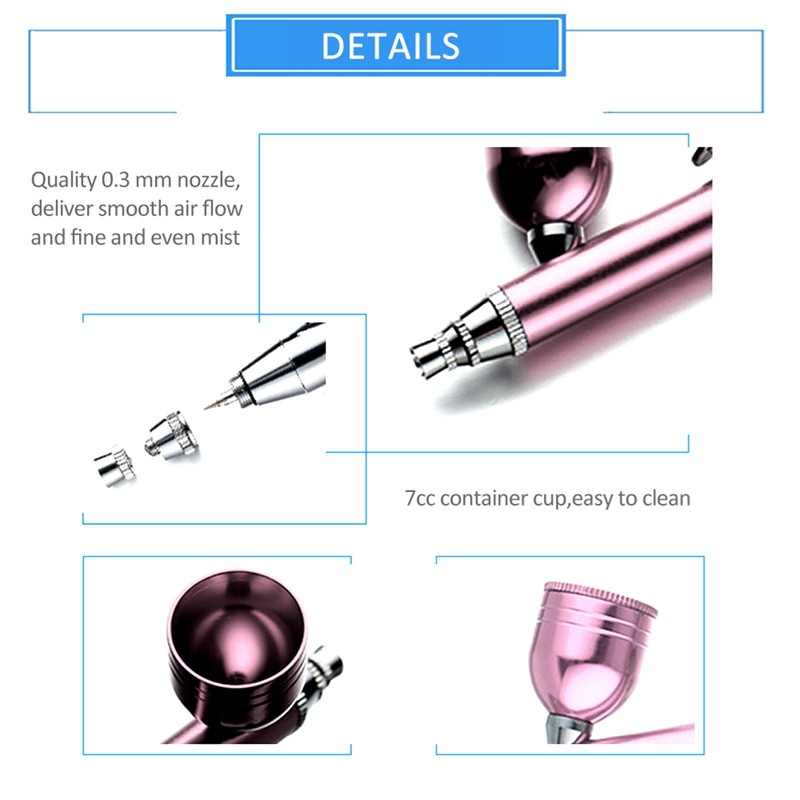Rechargeable USB Airbrush Kit Portable Airbrush Compressor Spray Pump Handheld
