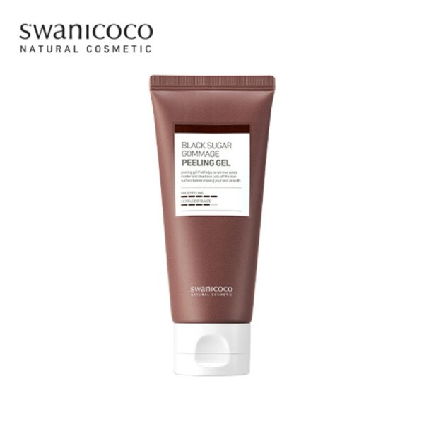 Swanicoco Black Sugar Gommage Peeling Gel 100ml, a mild exfoliating