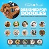 The Doodle Brush Slicker Brush for Dogs, Dual Head Flexible