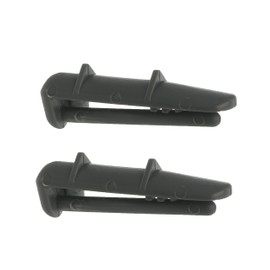 4YourHome Replacement Upper Basket Rear Rail End Stop Caps for Beko Dishwashers, Pack of 2