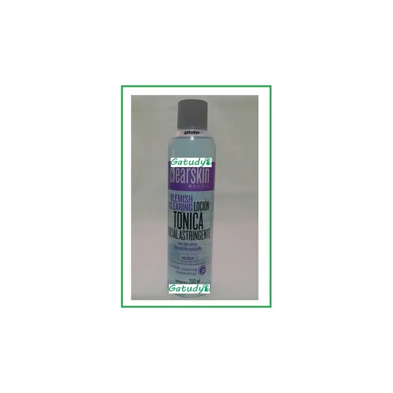 Pack 2 Lociones Tonica Facial Astringente Clearskin Avon