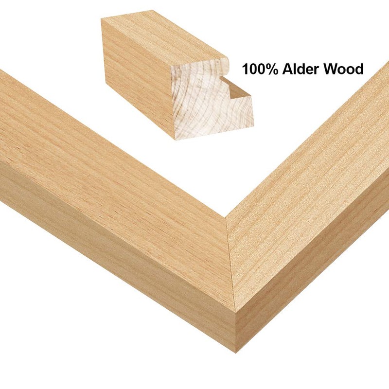 RPJC 5x7 inch Picture Frames Made of Solid Wood High