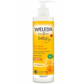 WELEDA Baby Calendula Shampoo & Body Wash 400mL