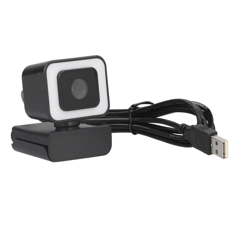 USB Webcam 1080p 30fps 360° Rotation HD USB Camera with