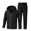 Yucahype Men's Mountain Jacket, Top and Bottom Set, Fleece Lined,