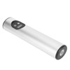 Cordless Air Pump Portable Multifunctional Rechargeable Digital Display Lighting InflatorSilver