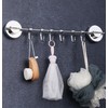 GEEKHOM Hook Rack for Kitchen, Kitchen Holder No Drilling with