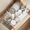 Fitzkor Dish Drying Rack Expandable Dish drainers for Kitchen Counter,Over