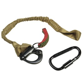 C.U.W Safety Retention Lanyard Replica Carabiner Set of 2 (Coyote)