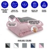 Ella Jayne Home - Reversible Weighted Blanket - Minky Texture/Microfiber
