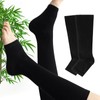 SONORAN 1Pair Compression Stockings for Women Men 20-30 mmHg Open
