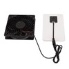 Efficient Solar Power Panel Exhaust Fan, Energy Saving and Odor