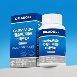 Dr. Adol Calcium Magnesium Vitamin D Seaweed Calcium / 닥터아돌 칼슘 마그네슘 비타민D 해조칼슘