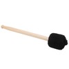 Drum Mallet Stick Drumstick Plush Head Maple Wood Handle for