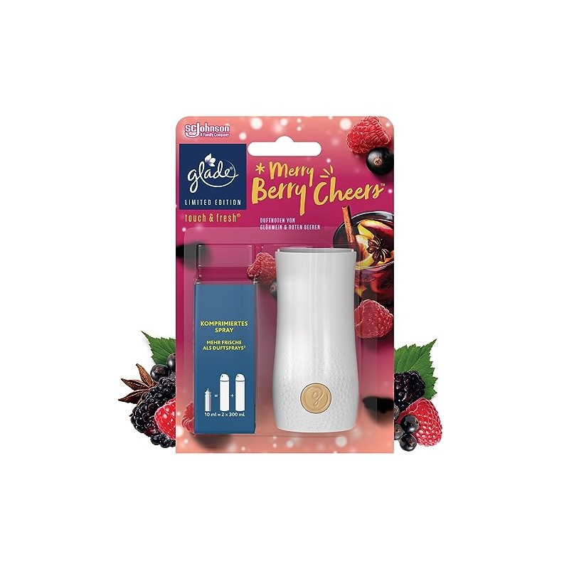 Glade Touch & Fresh (Brise One Touch) Minispray, Raumduft, Halter