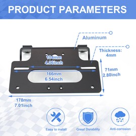 Mantt for Fender Eliminator Fit for VitPilen/SvartPilen 401 2023 2022 2021 2020, SvartPilen 250/200/125 2023 2022 2021 2020 Tail Tidy License Plate Holder