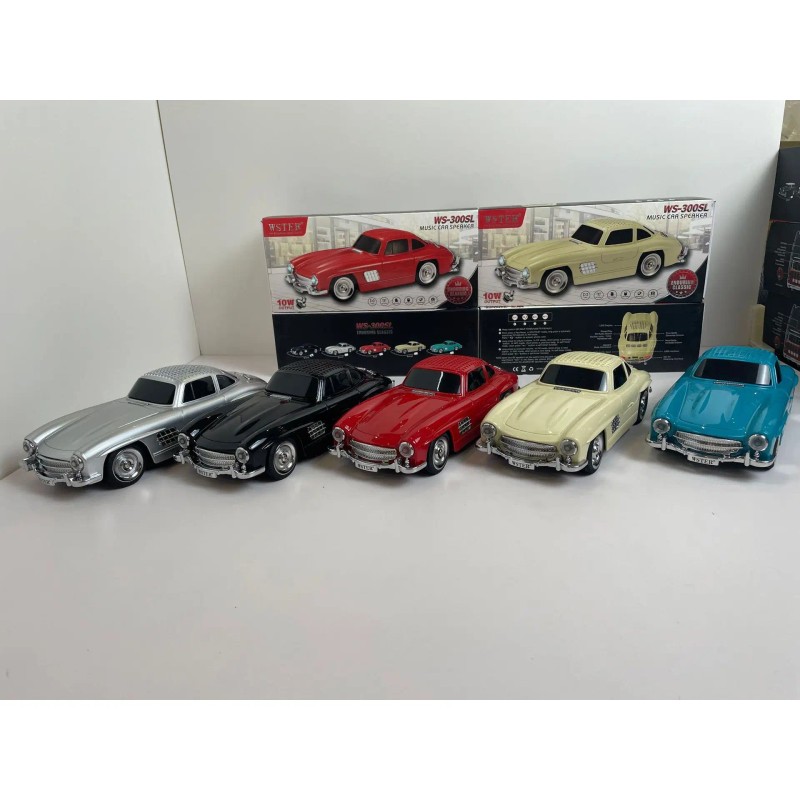 Classic Roadster Car for Wireless Speaker Portable Stereo Sound LED